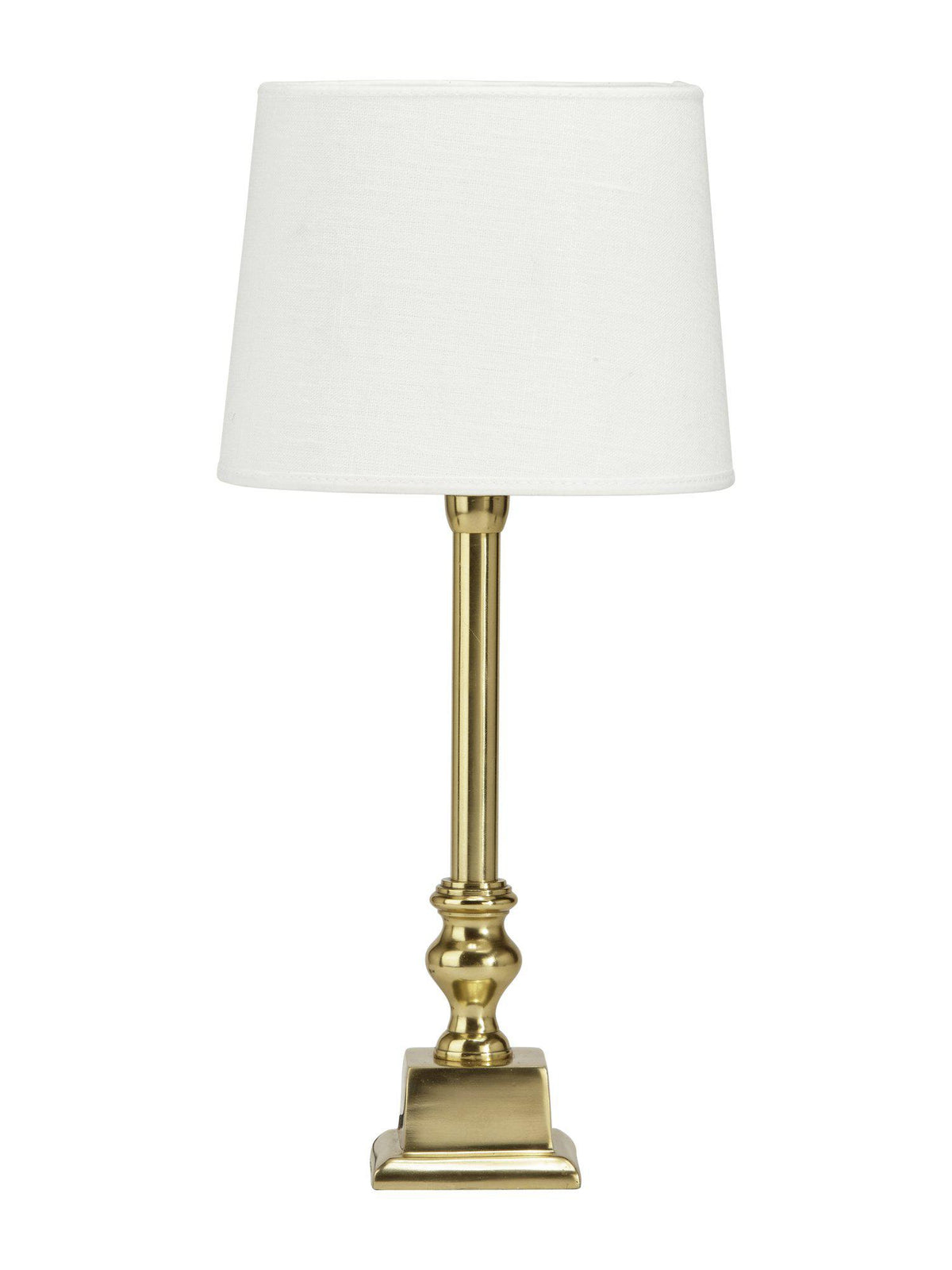 Anibe Lifestyle - Linné Bordslampa Guld Sofia Lin Offwhite IP20 46cm