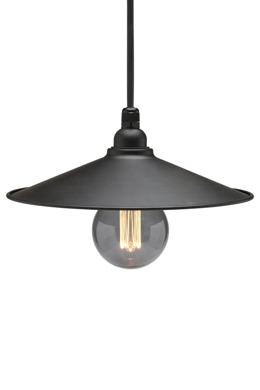 Anibe Lifestyle - Lamina - Taklampa Metall Svart IP44 29cm