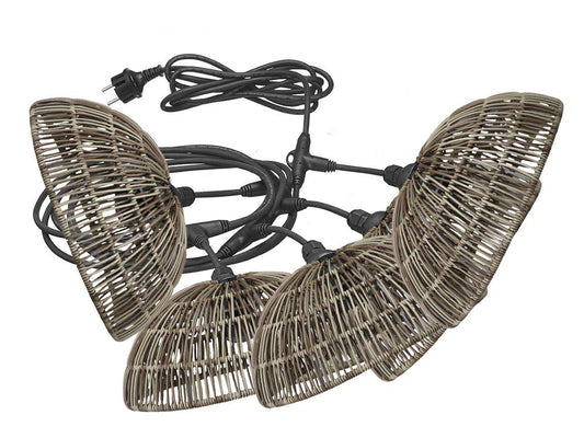 Anibe Lifestyle - Hue - Flex Out Ljusslinga Grå 30 cm IP44 6,5m