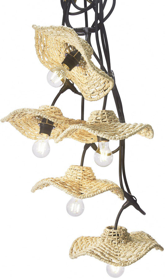 Anibe Lifestyle - Tali - Flex Out Ljusslinga Raffia IP44 6,5m