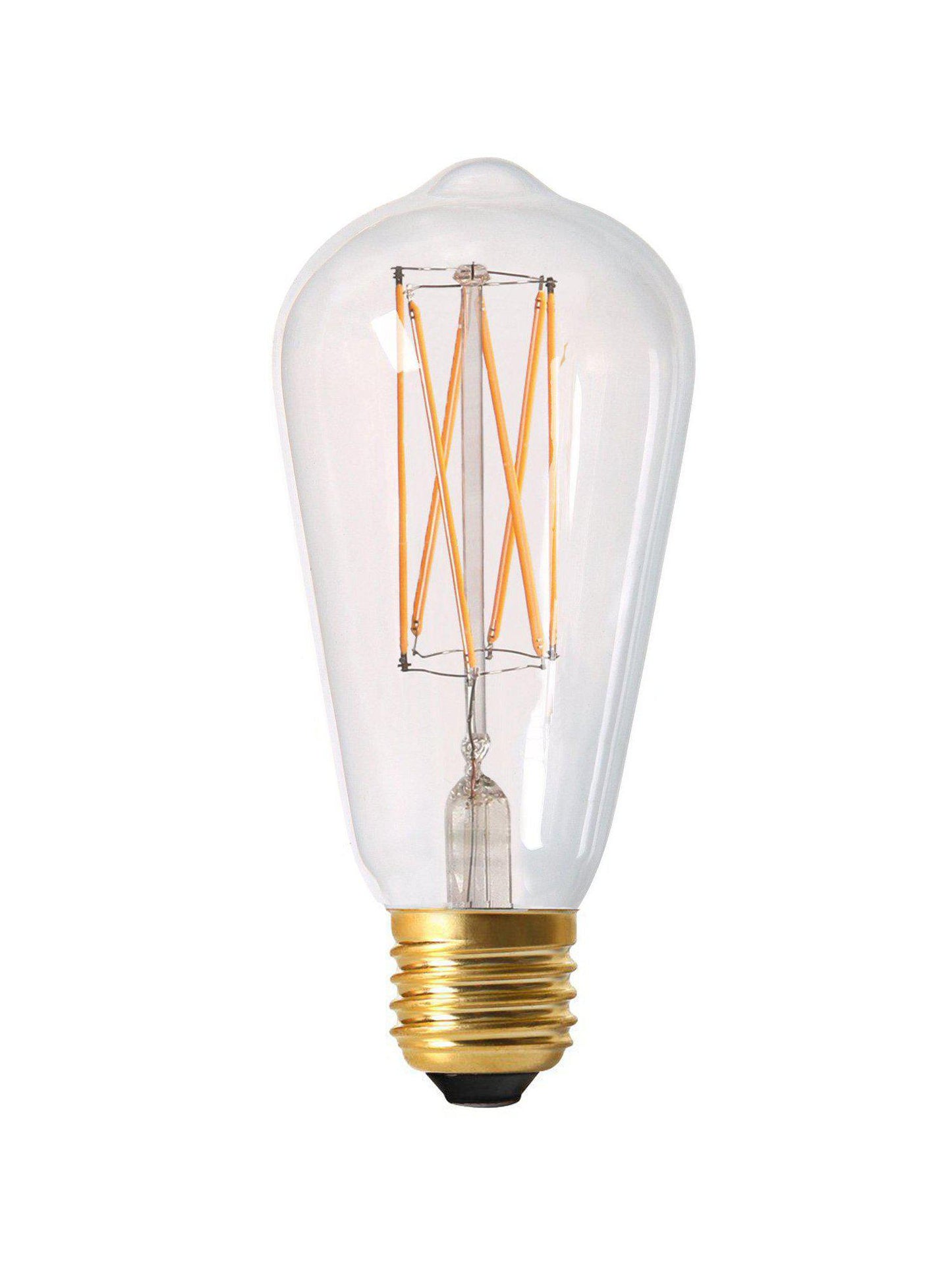 LED 3-Step Mem ST64 Klar 64mm E27 6,5 W