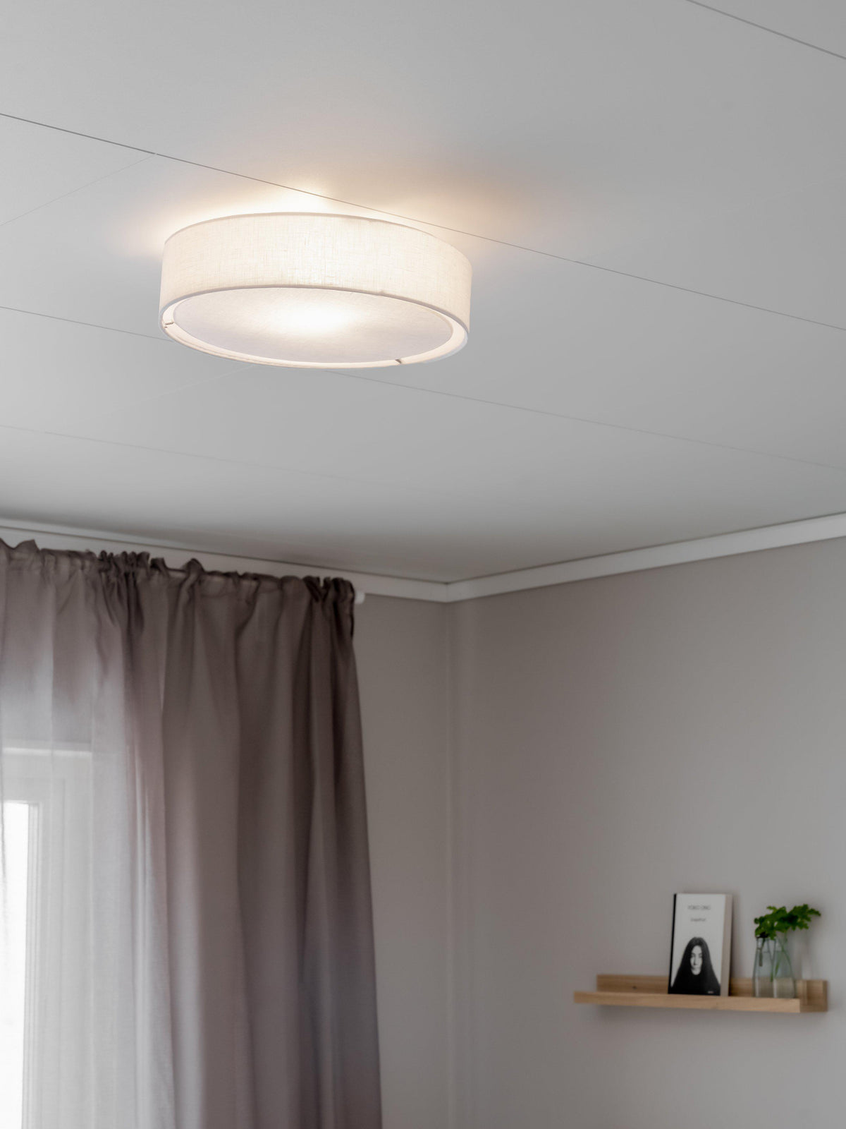 Anibe Lifestyle - Sam - Plafond Linne Vit 45cm
