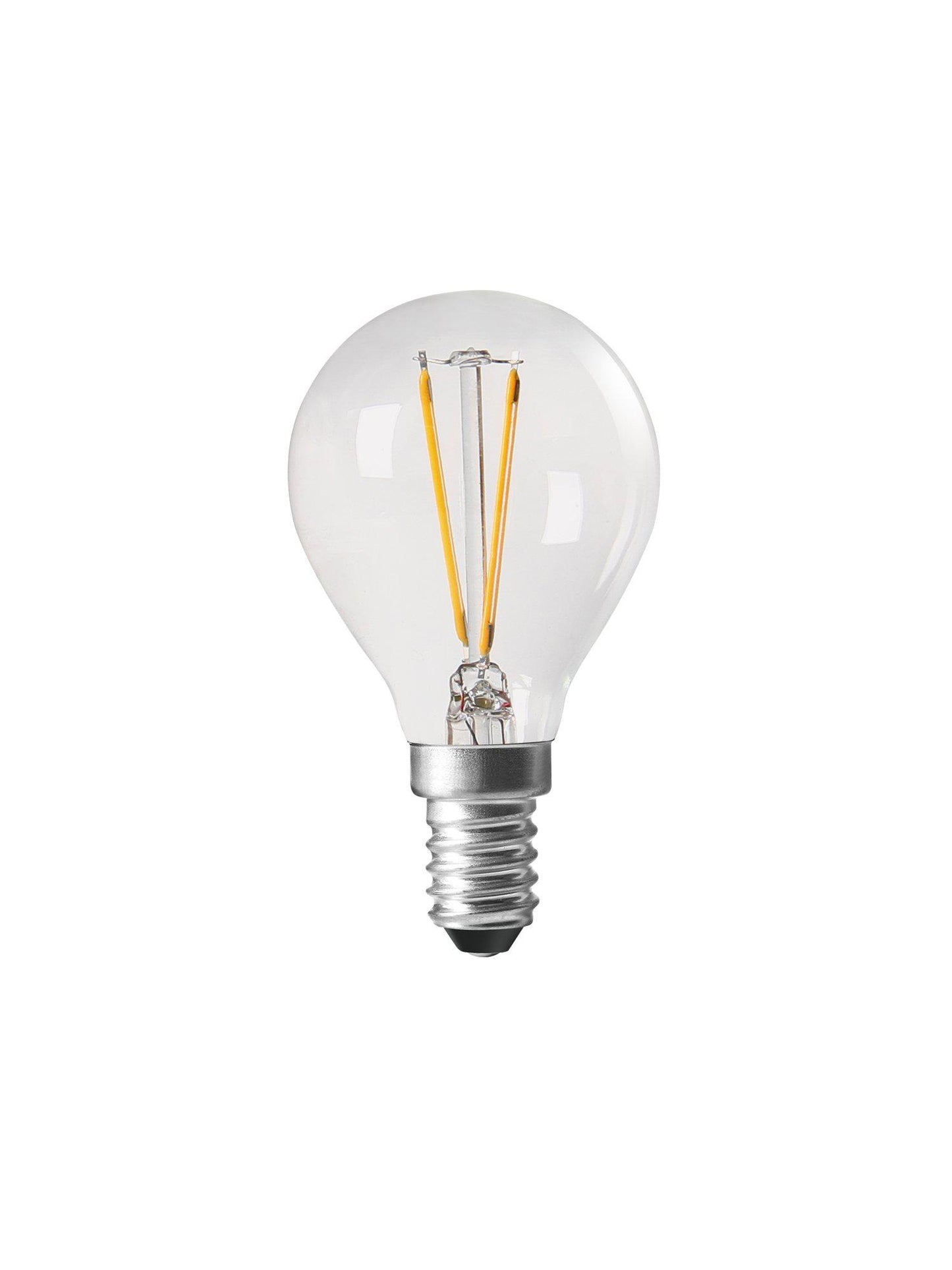 Shine LED Filament Klot Clear 50mm E14 2,5 W