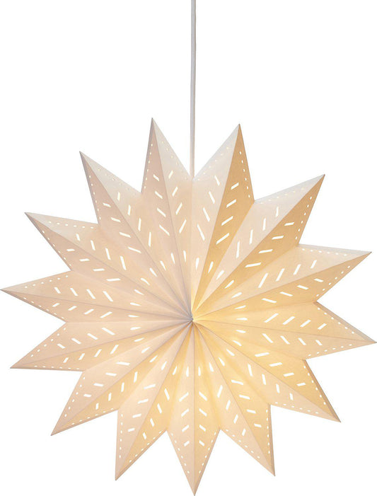 Anibe Lifestyle - Alfa - Julstjärna Vit 60cm