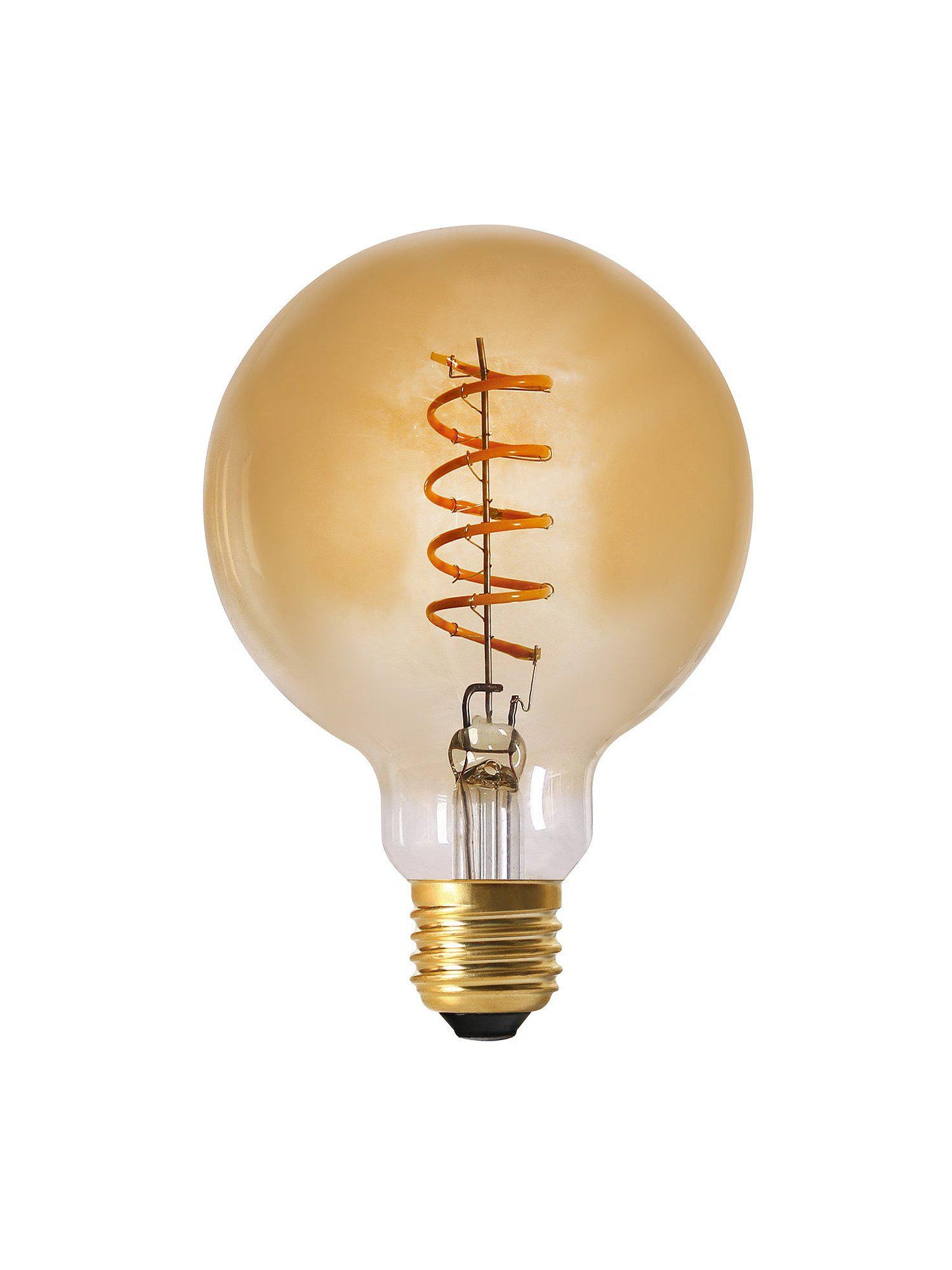 Elect Spiral LED Filament Globe Gold 95mm E27 3 W
