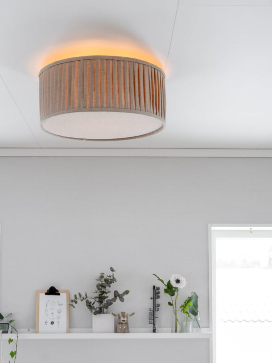 Anibe Lifestyle - Plafond Plissé Natur 45cm