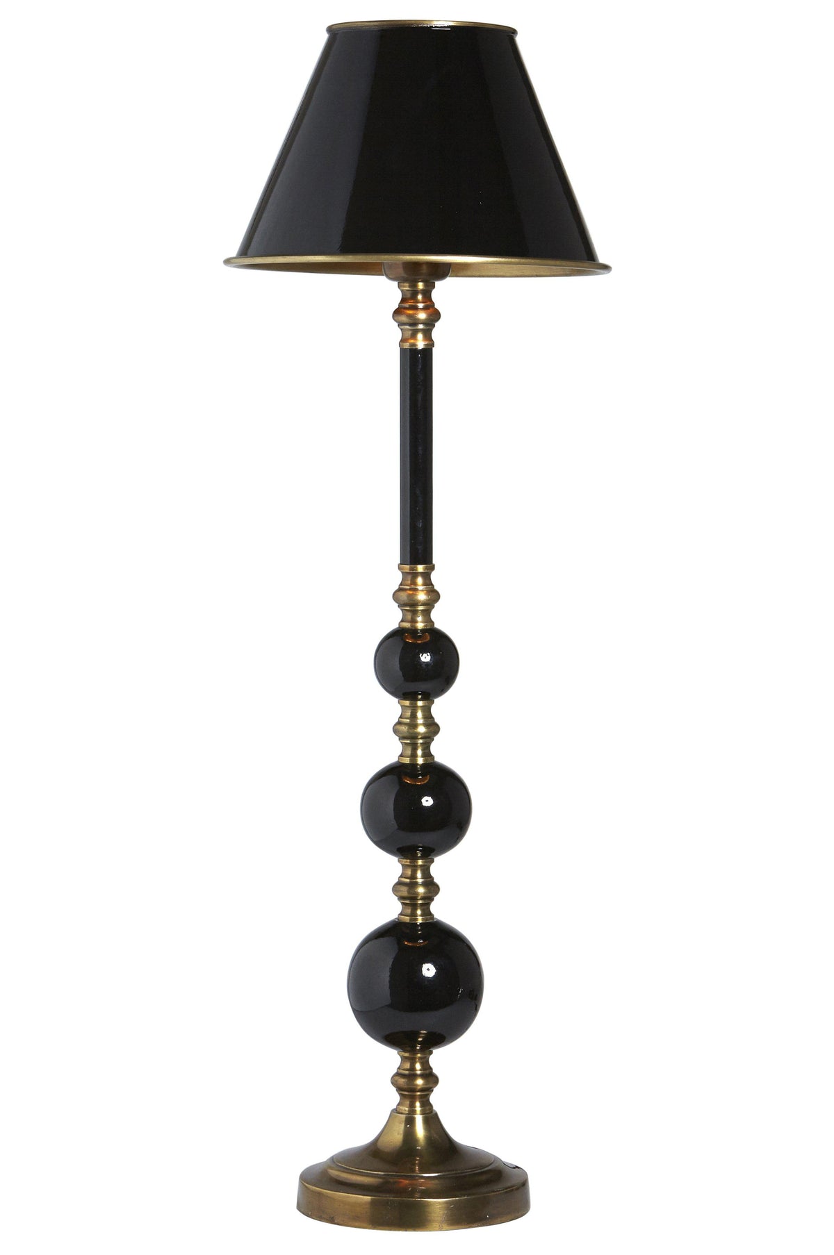 Anibe Lifestyle - Abbey Lampfot Svart Antikmässing IP20 60cm