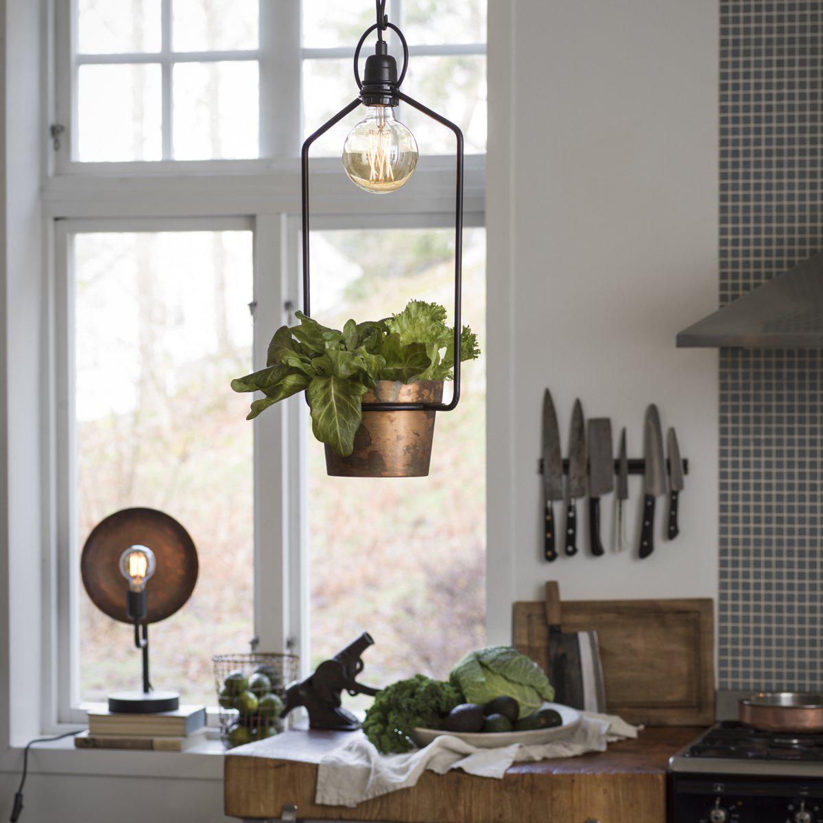 Uptown Fönsterlampa Svart IP20