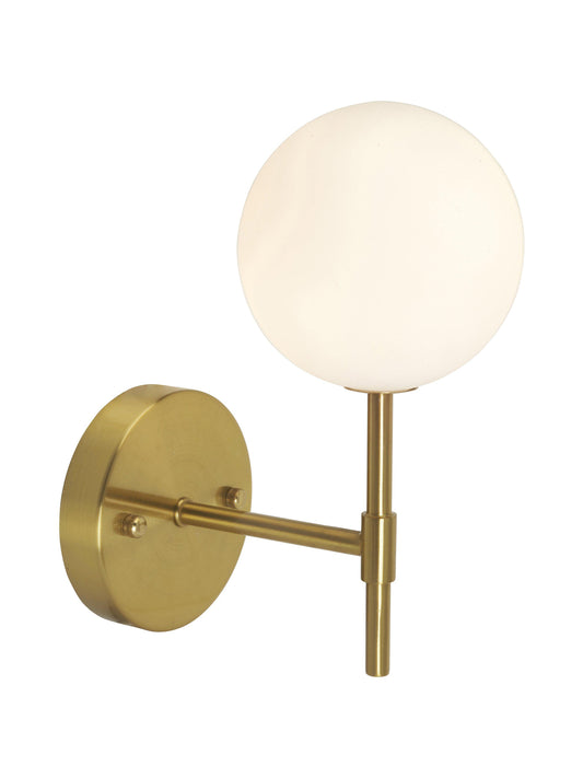 Sigma S Vägglampa Guld Opal IP23 25cm