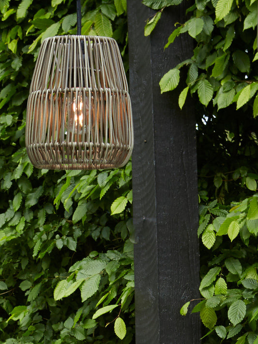 Anibe Lifestyle - Saigon - Takskärm Natur/Grå 18cm