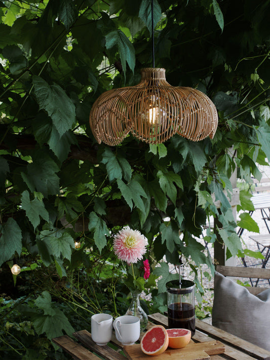 Anibe Lifestyle - Belle - Taklampa Utomhus Natur 43cm