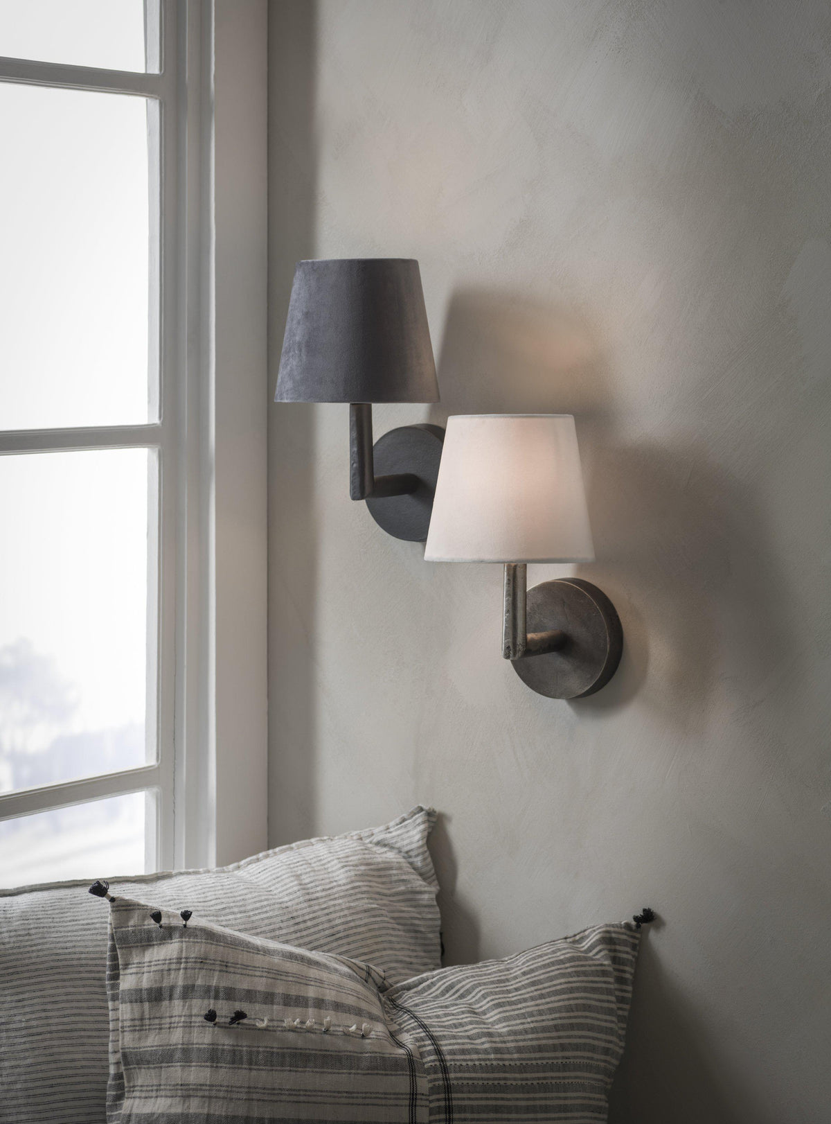 Anibe Lifestyle - Columbus Vägglampa Råsilver IP20 22cm