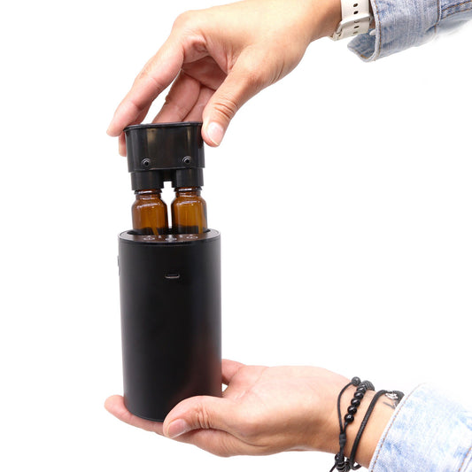 Anibe Lifestyle - Aromadiffusor - Dubbel vattenfri nebulisator med USB-C