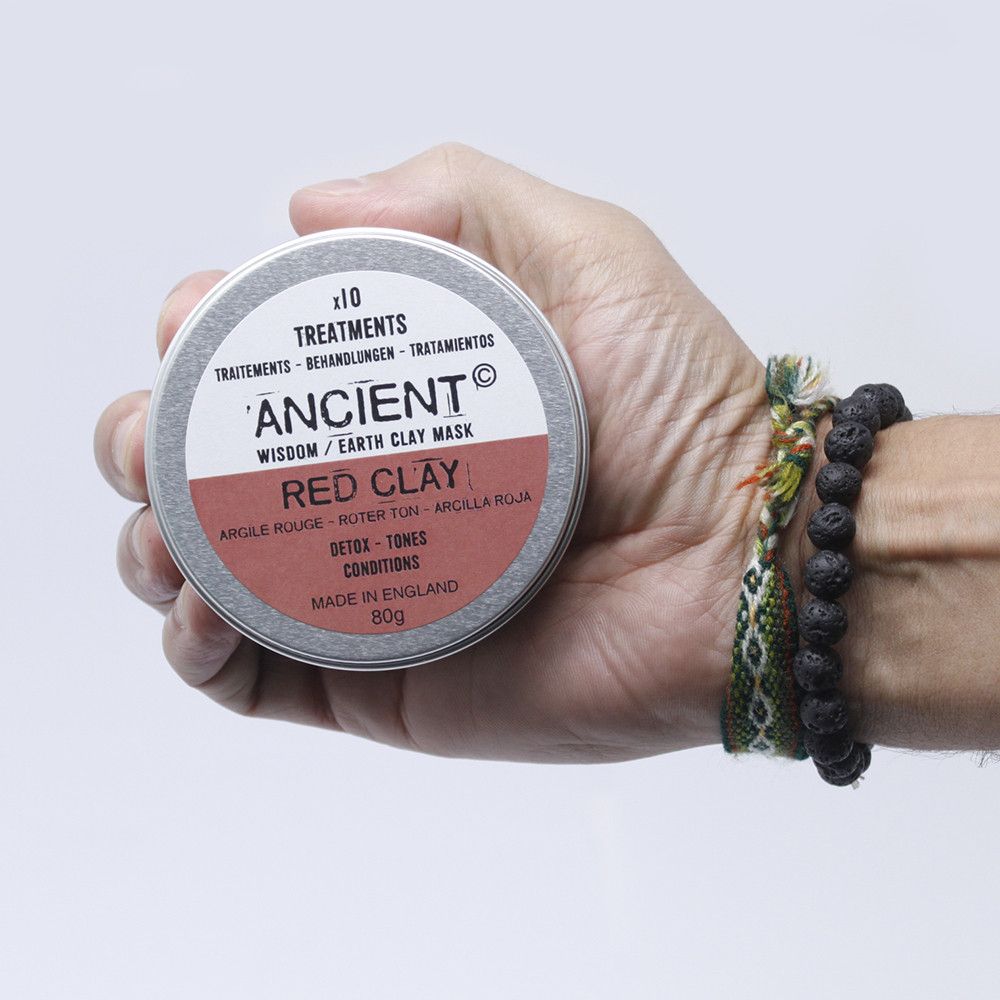 Anibe Lifestyle - Earth Lermaskpuder - Red Clay
