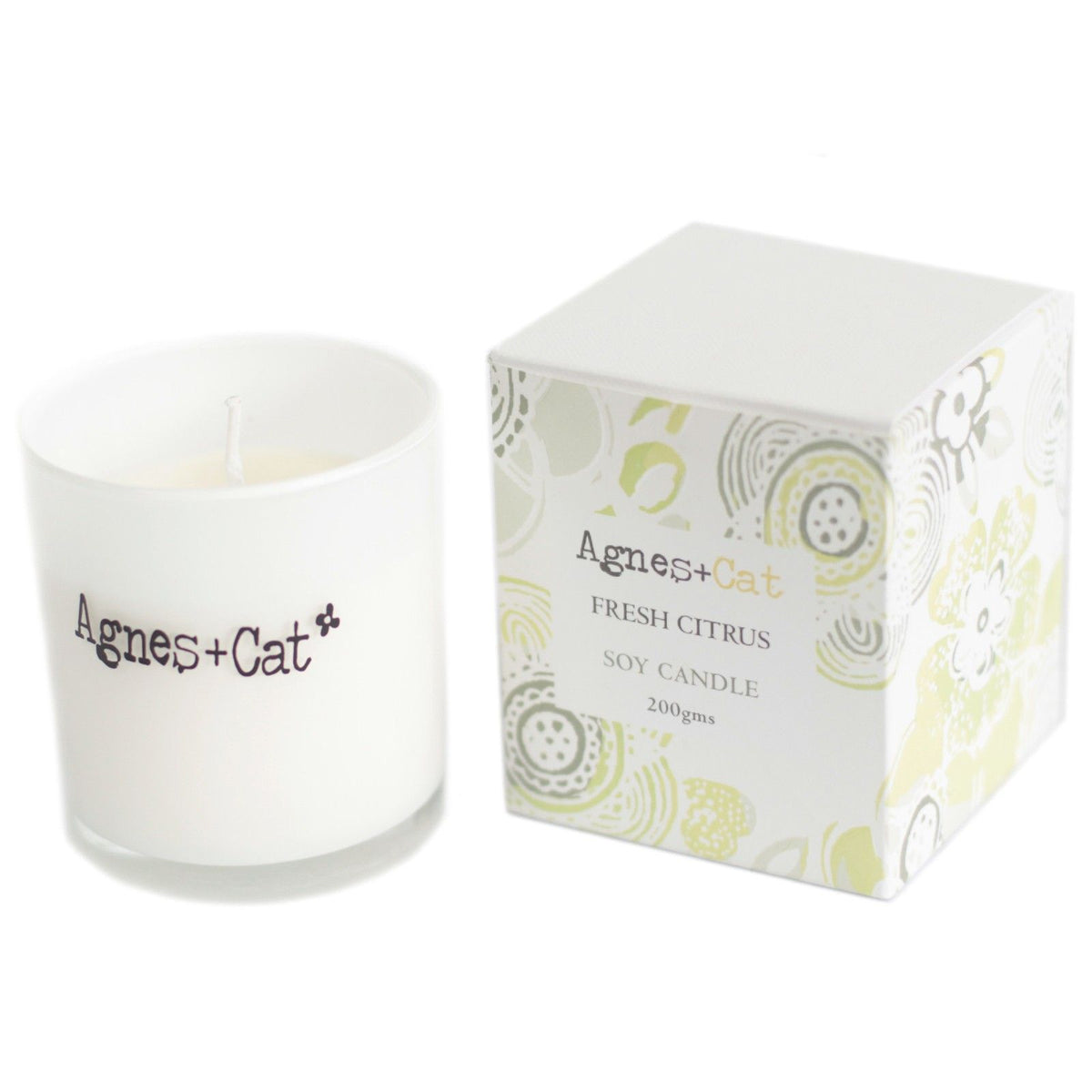 Anibe Lifestyle - Agnes + Cat Votive Sojavaxljus - Citrus