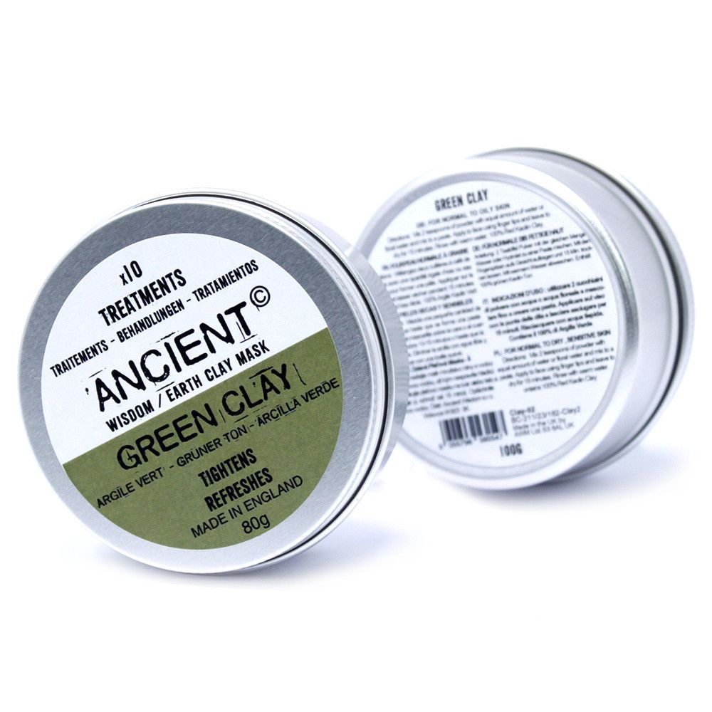 Anibe Lifestyle - Earth Lermaskpuder - Green Clay