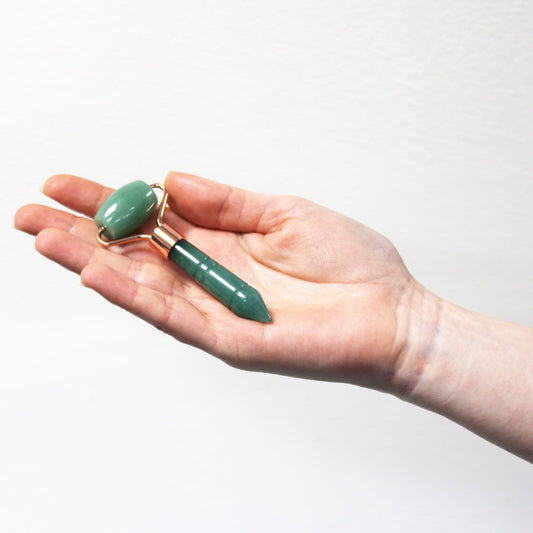 Anibe Lifestyle - Mini ansiktsrulle i ädelsten - Jade