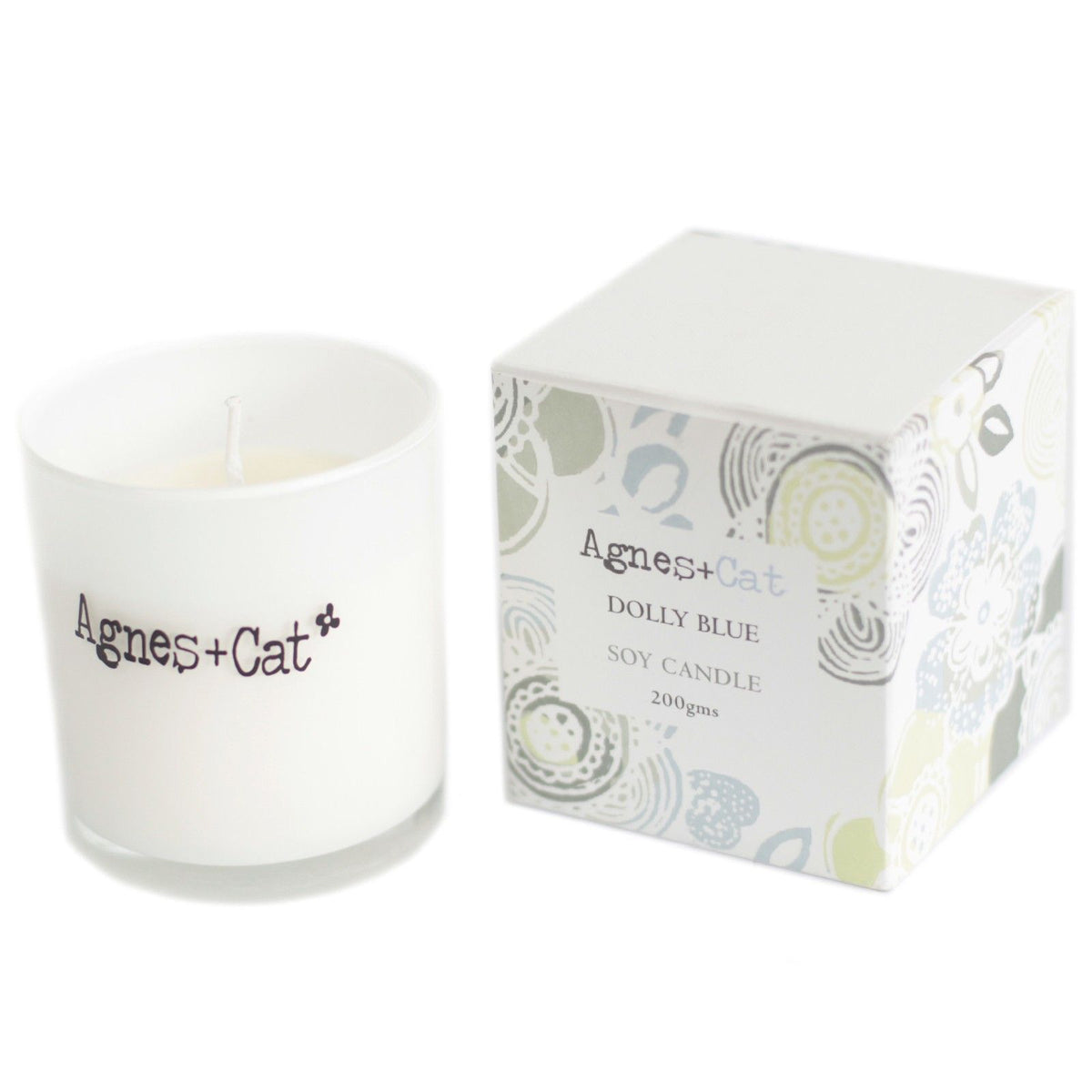 Anibe Lifestyle - Agnes + Cat Votive Sojavaxljus - Dolly Blue