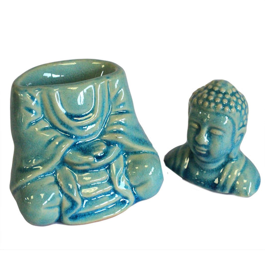 Anibe Lifestyle - Doftlampa - Sittande Buddha Blå