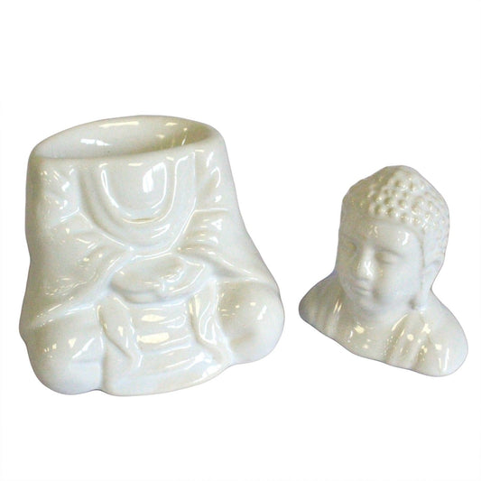 Anibe Lifestyle - Doftlampa - Sittande Buddha Vit