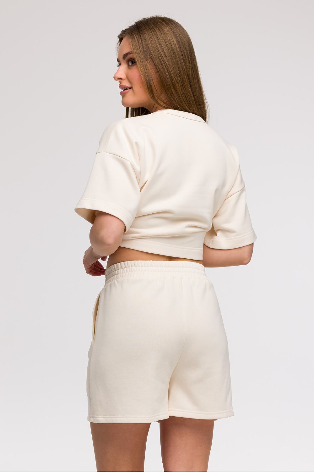 Anibe Lifestyle - Shorts med high-waist och framfickor