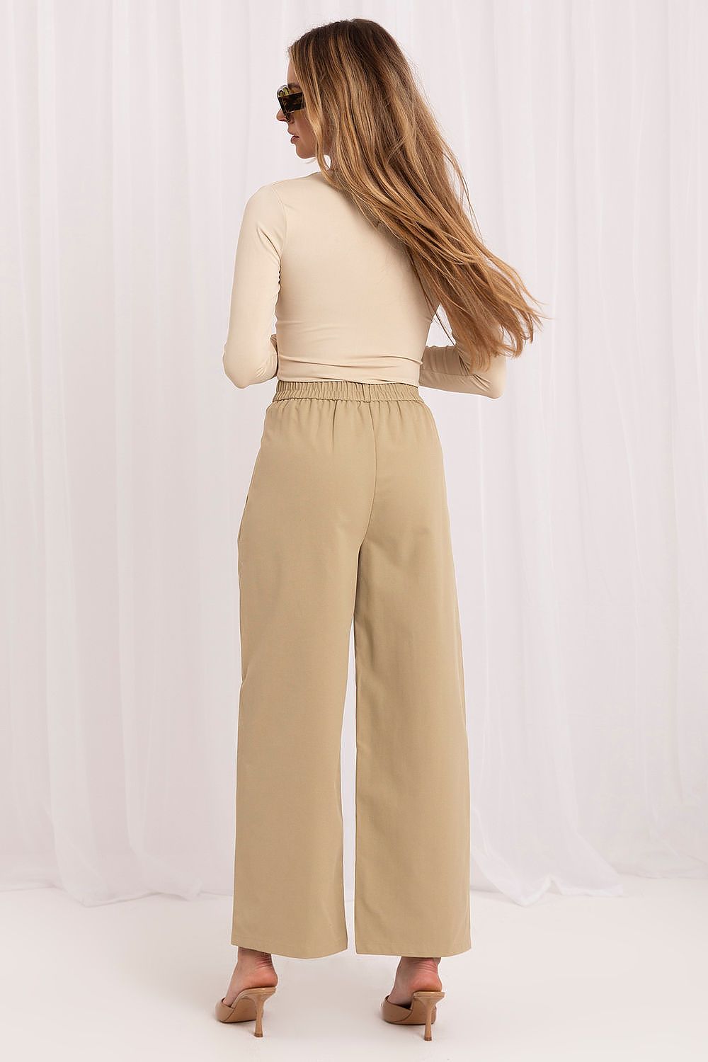 Anibe Lifestyle - Culottebyxor med high-waist