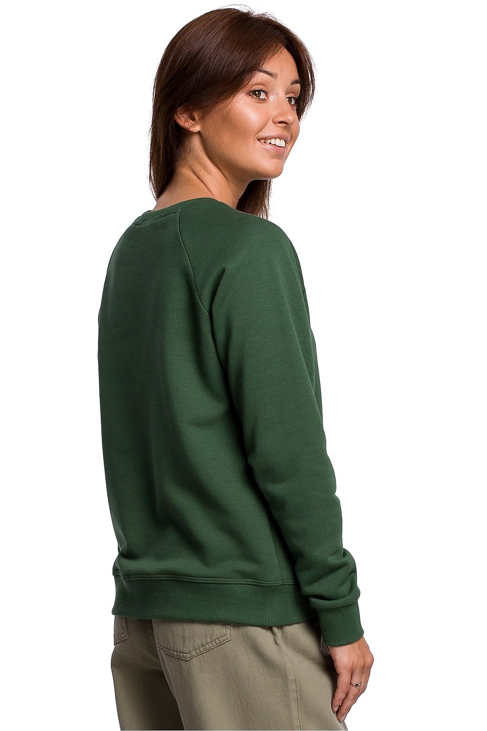Anibe Lifestyle - Sweatshirt med tryck och mudd