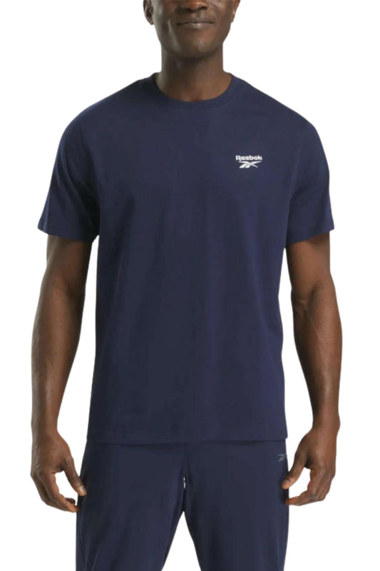 REEBOK - Men's Cody Small Logo T-shirt  - Size S-0