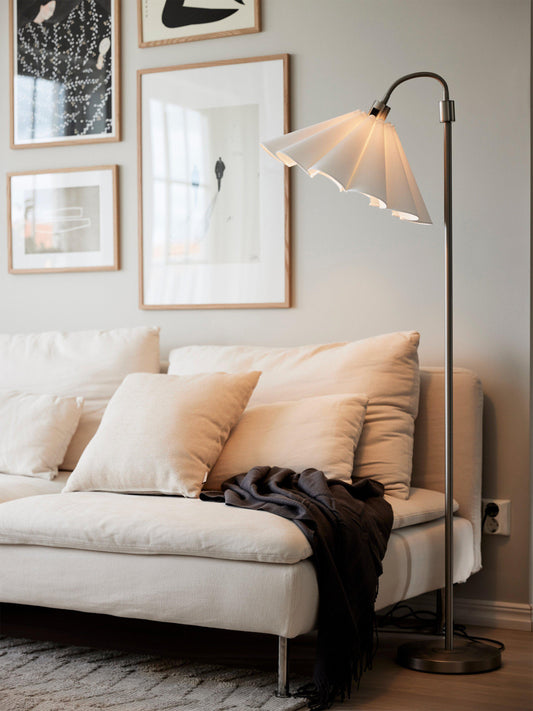 Amy golvlampa flex - Silver 150 cm