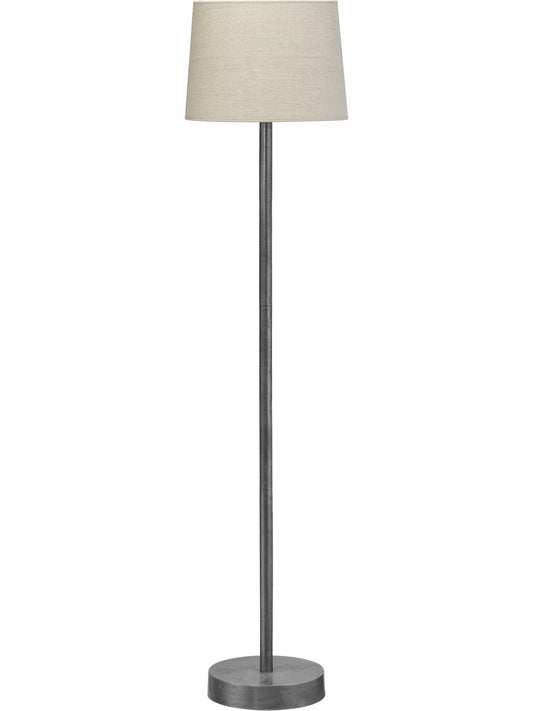 Anibe Lifestyle - Columbus Golvlampa med Sofia skärm Natur 131cm