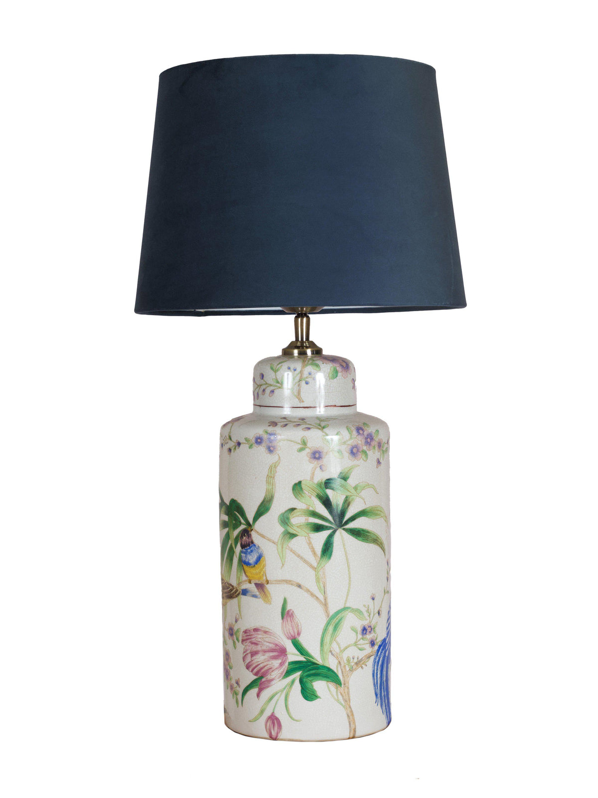 Anibe Lifestyle - Li Na Bordslampa Keramik Mörk Sammetsskärm 63cm