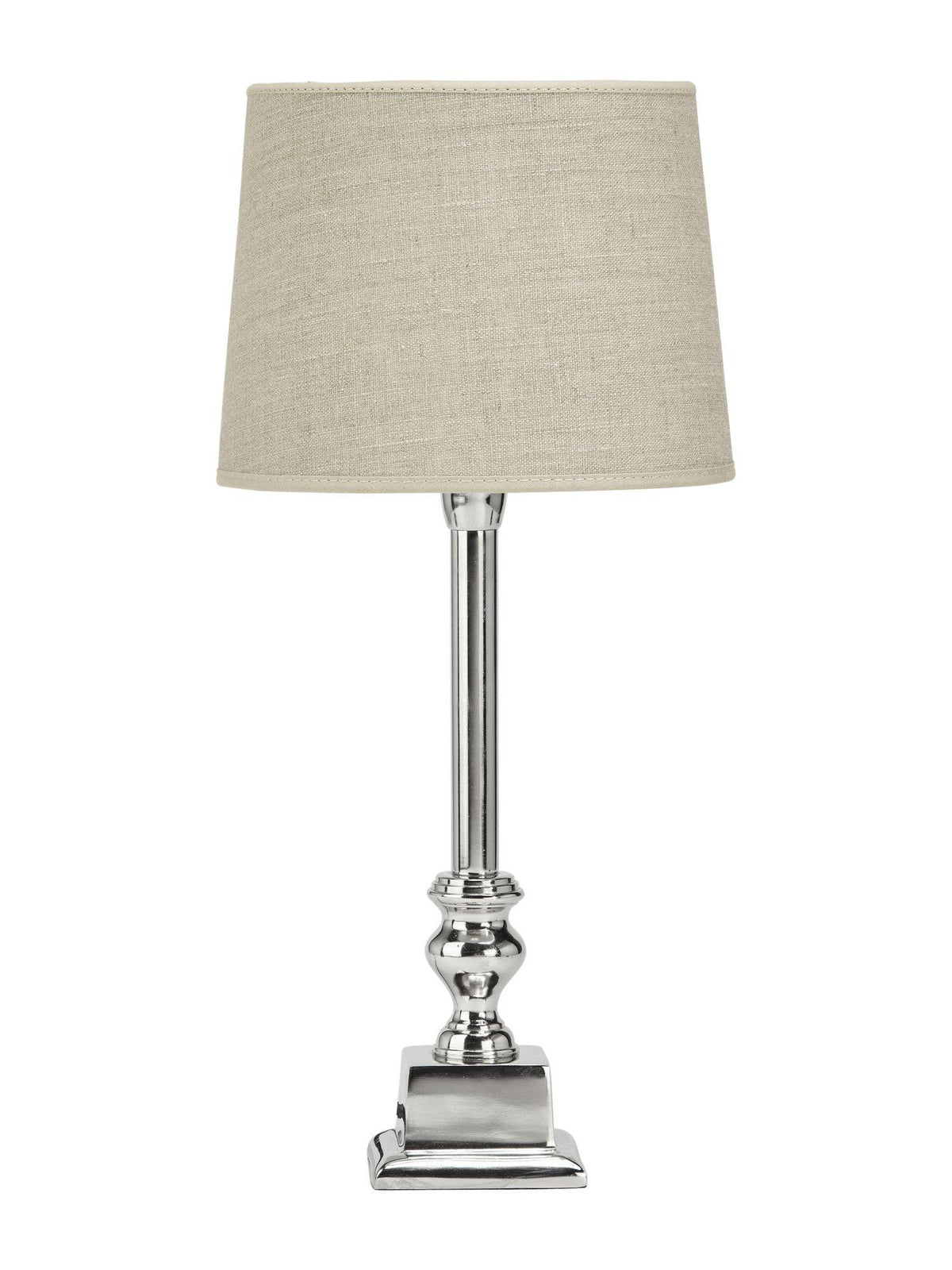 Anibe Lifestyle - Linné Bordslampa Krom Sofia Lin Natur IP20 46cm