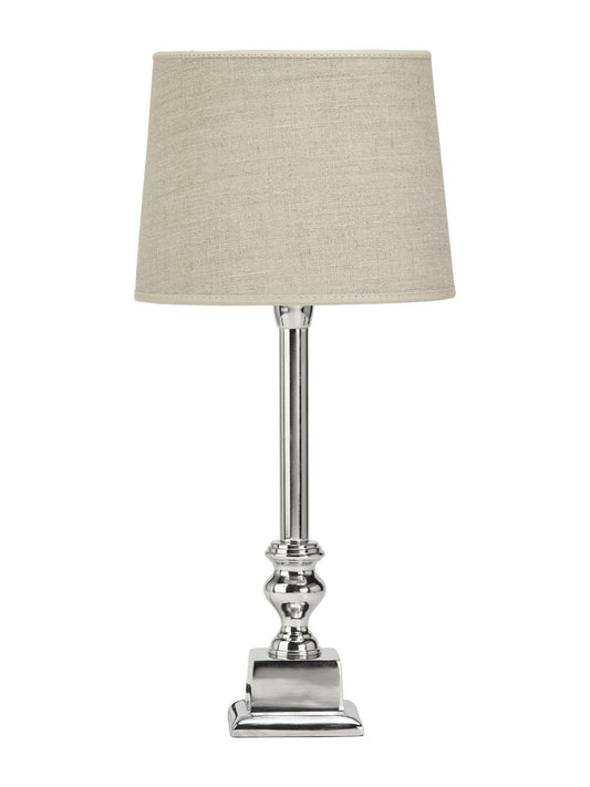Anibe Lifestyle - Linné Bordslampa Krom Sofia Lin Natur IP20 46cm
