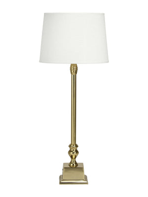 Anibe Lifestyle - Linné Bordslampa Guld Sofia Lin Offwhite IP20 62cm