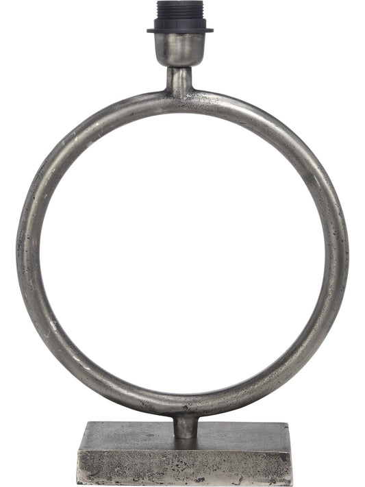 Anibe Lifestyle - Circle Lampfot Råsilver 54cm