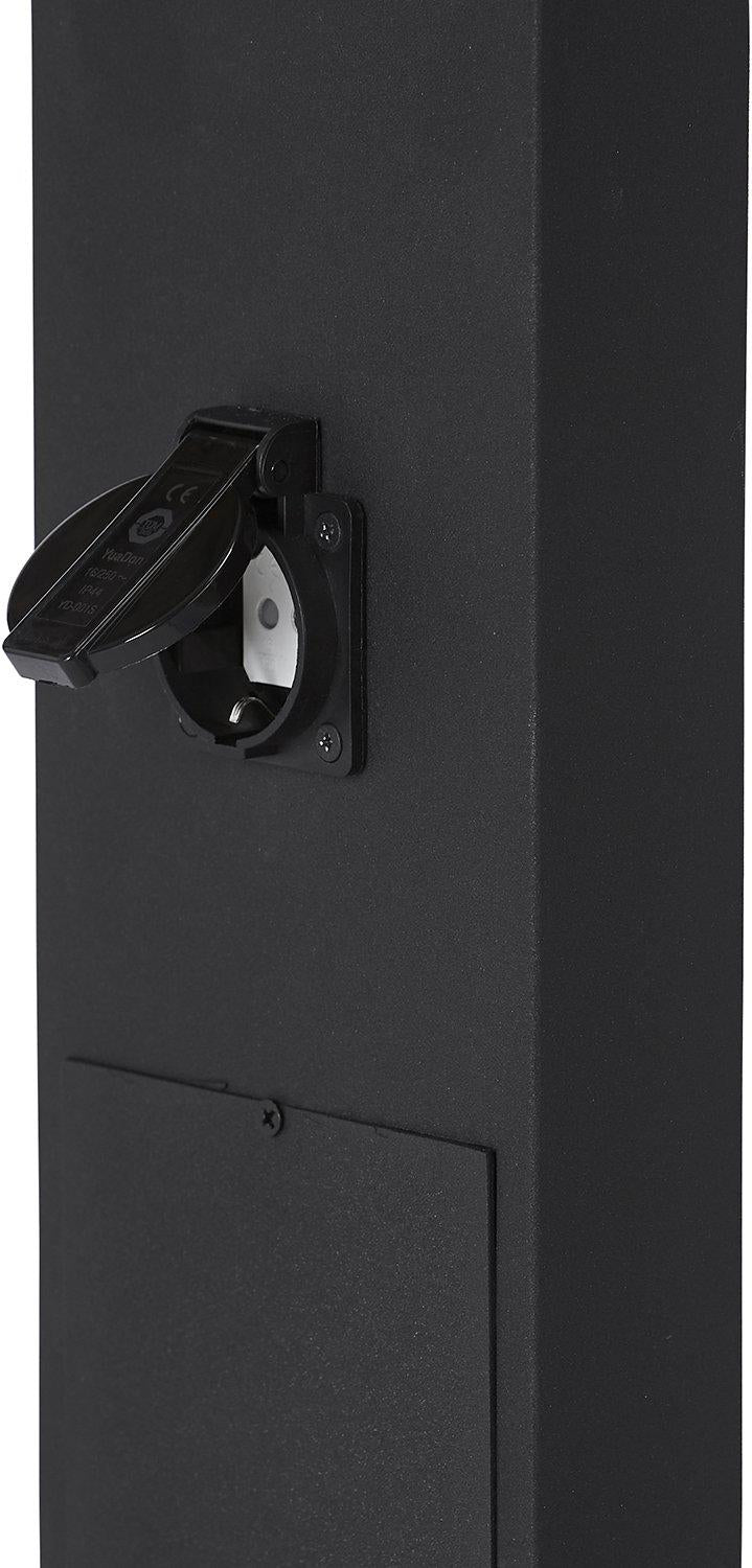 Anibe Lifestyle - Luton - Stolpbelysning Svart IP44 100cm