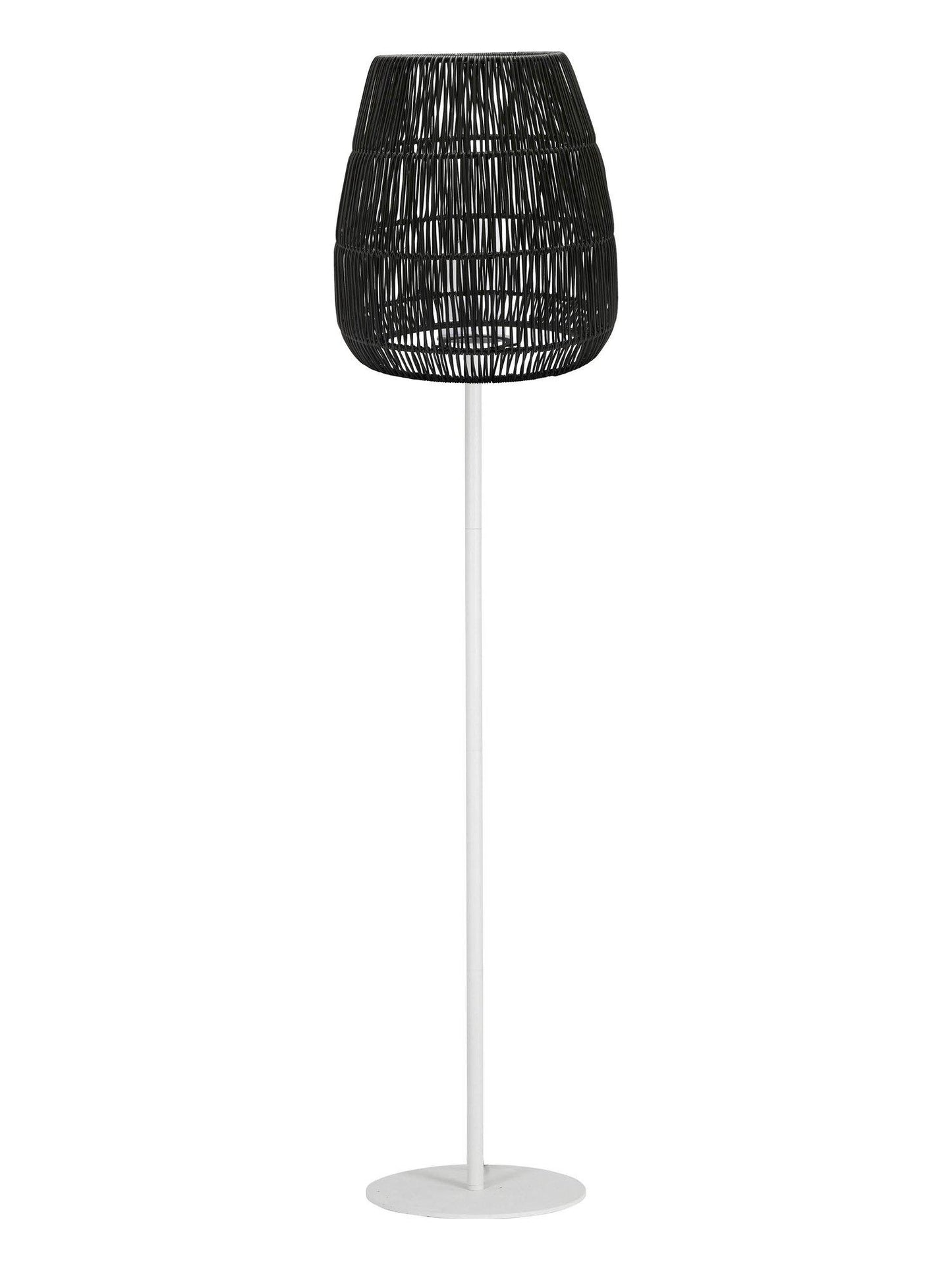 Agnar Saigon Golvlampa Outdoor - Vit med Svart skärm 154 cm