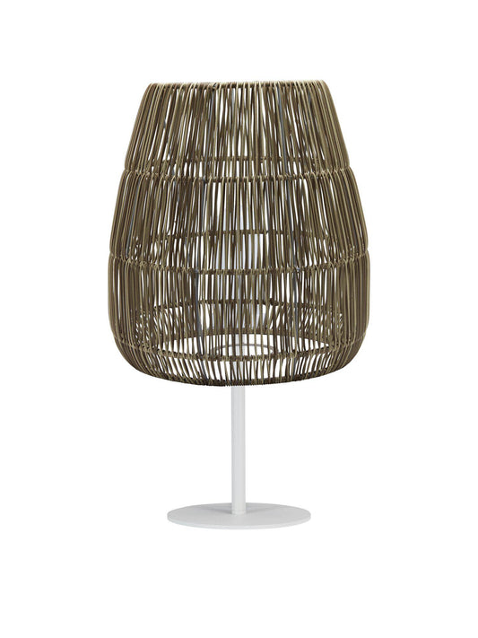 Anibe Lifestyle - Agnar Saigon - Bordslampa Outdoor Vit/Natur 71cm