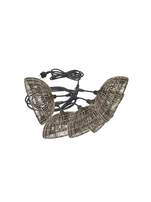 Anibe Lifestyle - Hue - Flex Out Ljusslinga Grå 30 cm IP44 6,5m