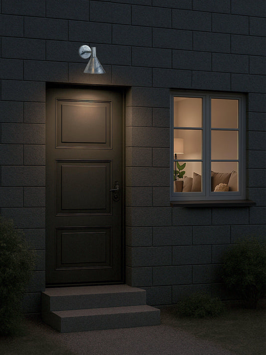 Anibe Lifestyle - Tripp Mini - Fasadlampa Galvaniserad IP44