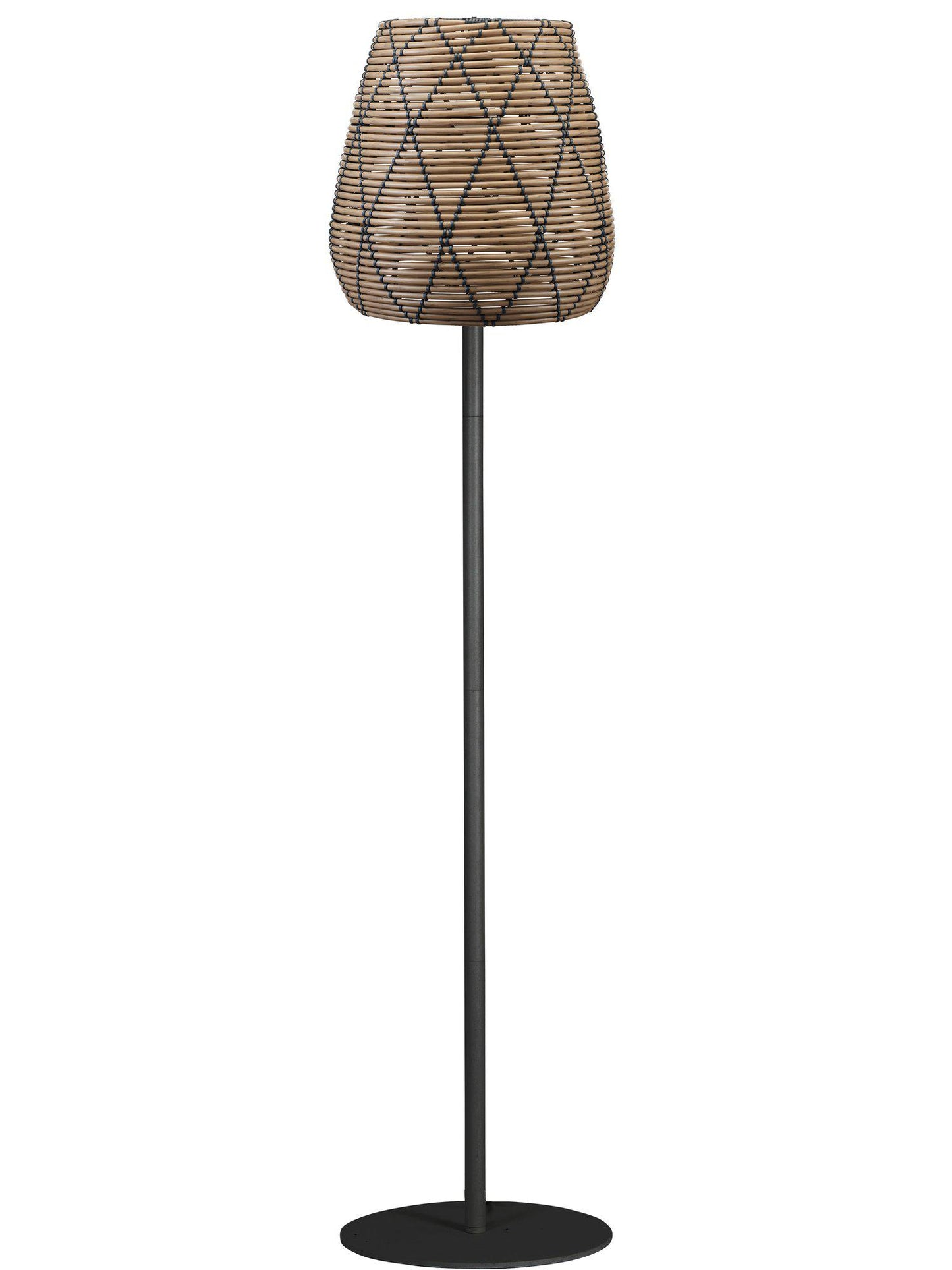 Agnar Golvlampa Outdoor med skärm Lollo - Grå 154 cm
