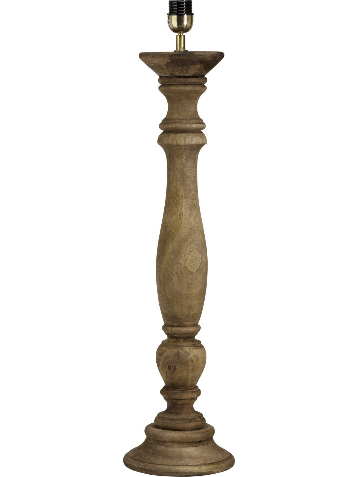 Anibe Lifestyle - Lodge Lampfot Aged Brown 46cm