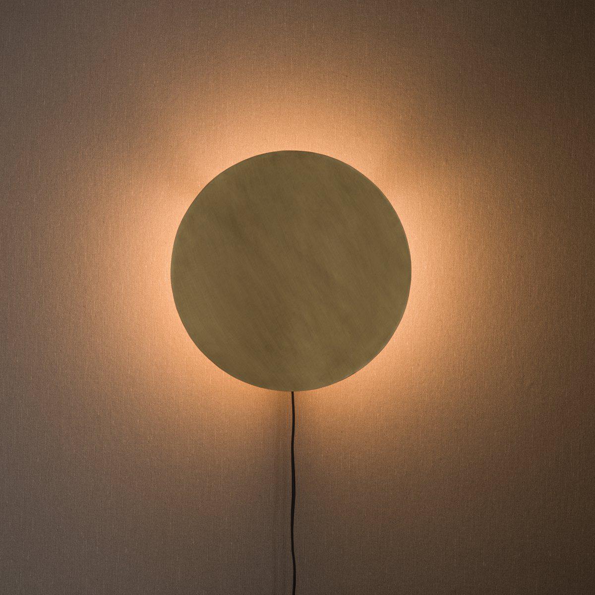Anibe Lifestyle - Fullmoon Vägglampa Pale Silver IP20 25cm