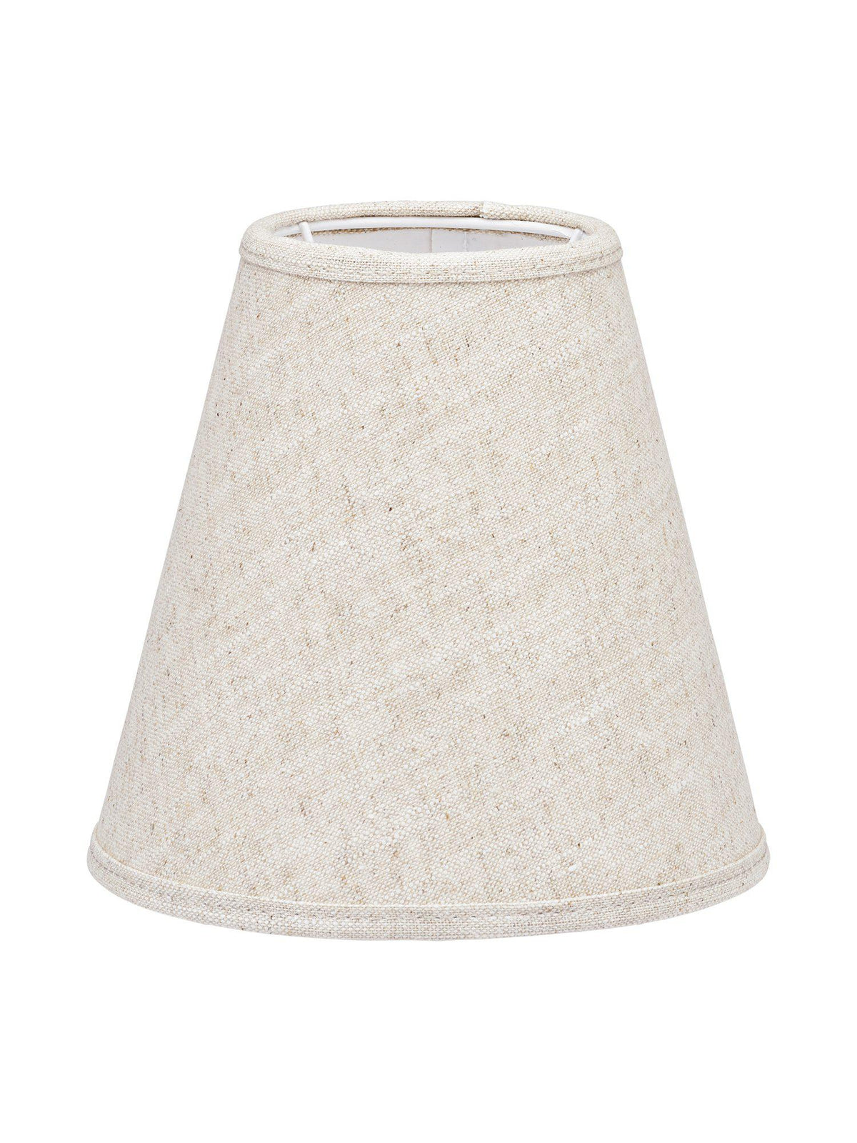 Anibe Lifestyle - Lin - Toppringsskärm Natur/Vit 15cm