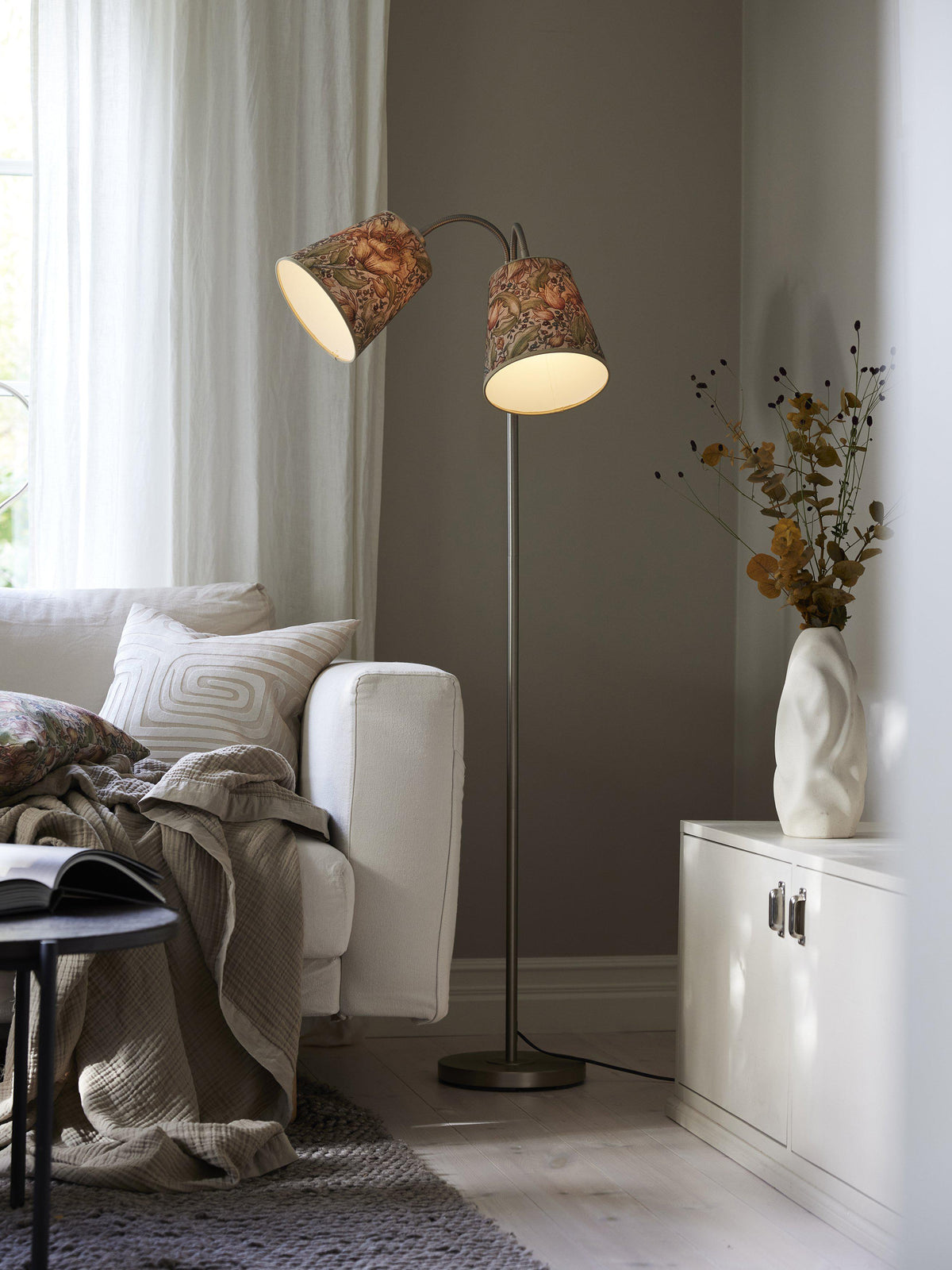 Anibe Lifestyle - Cia - Toppringsskärm Theo Beige 20cm