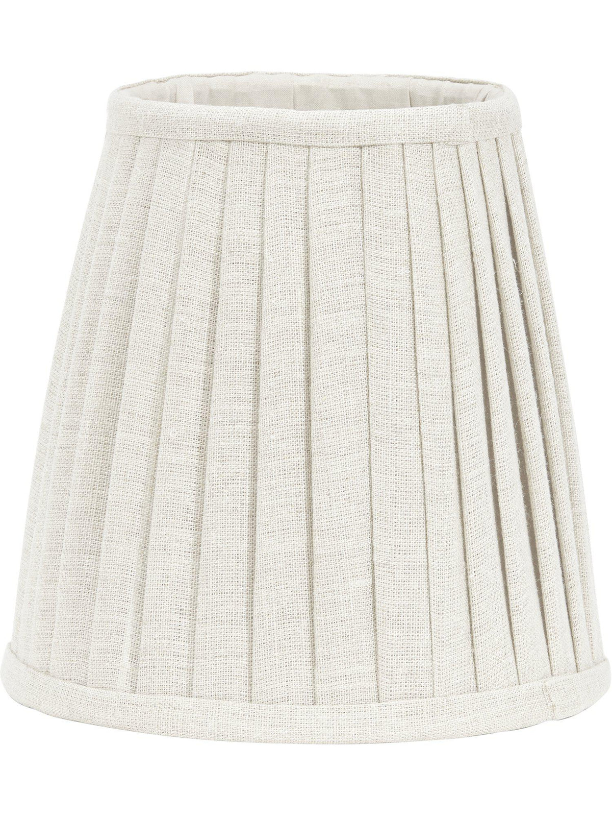 Anibe Lifestyle - Cia - Toppringsskärm Plissé Offwhite 20cm