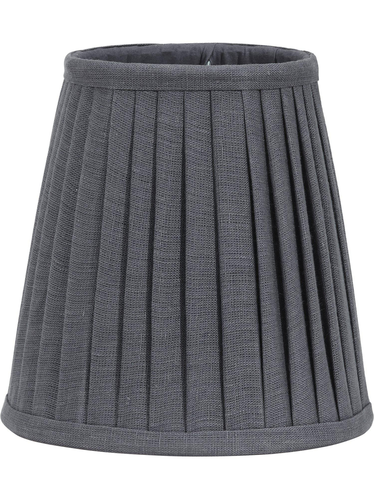Anibe Lifestyle - Cia - Toppringsskärm Plissé Grå 20cm