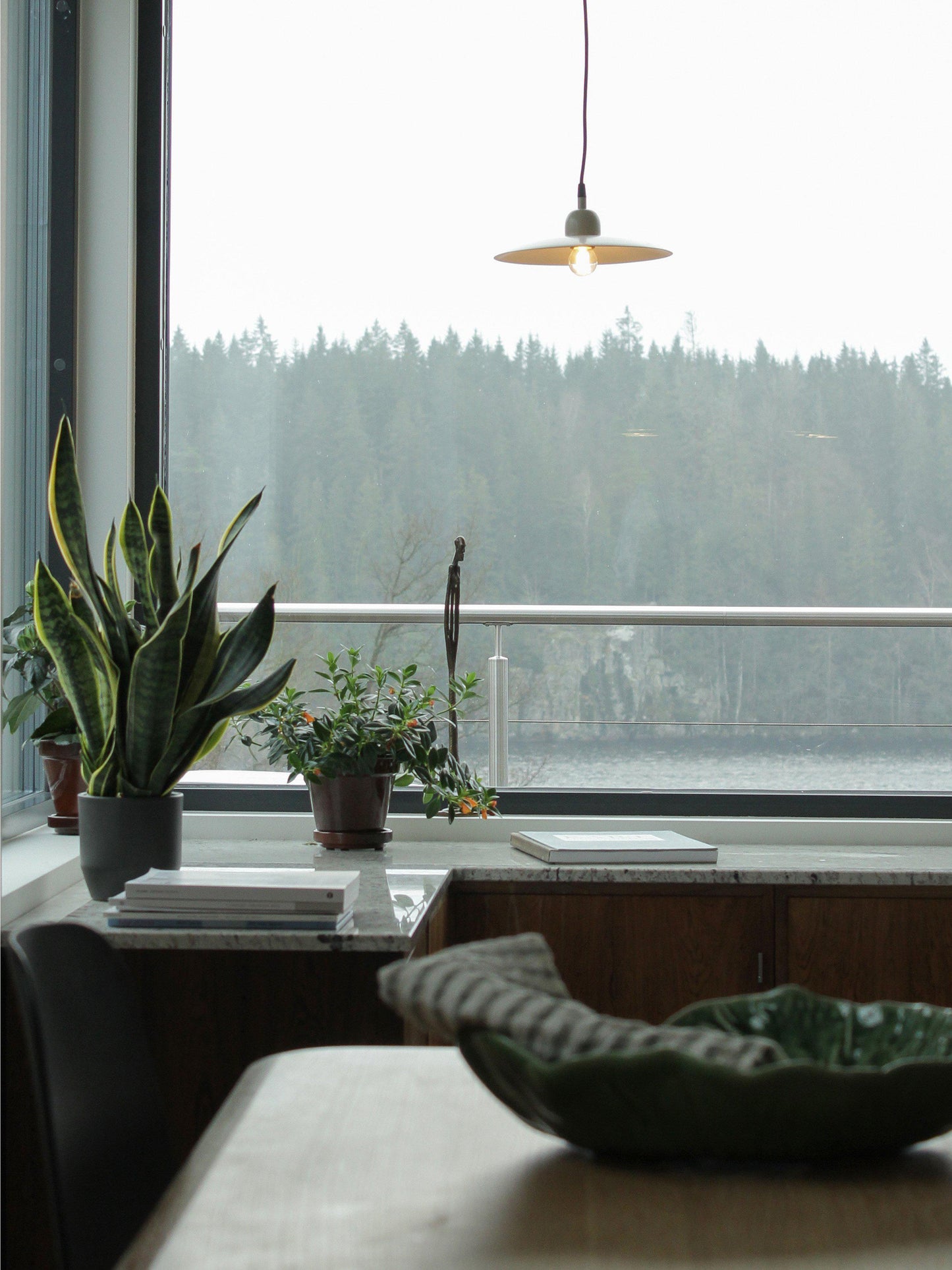 Como Tak/Fönsterlampa Beige IP20 28cm