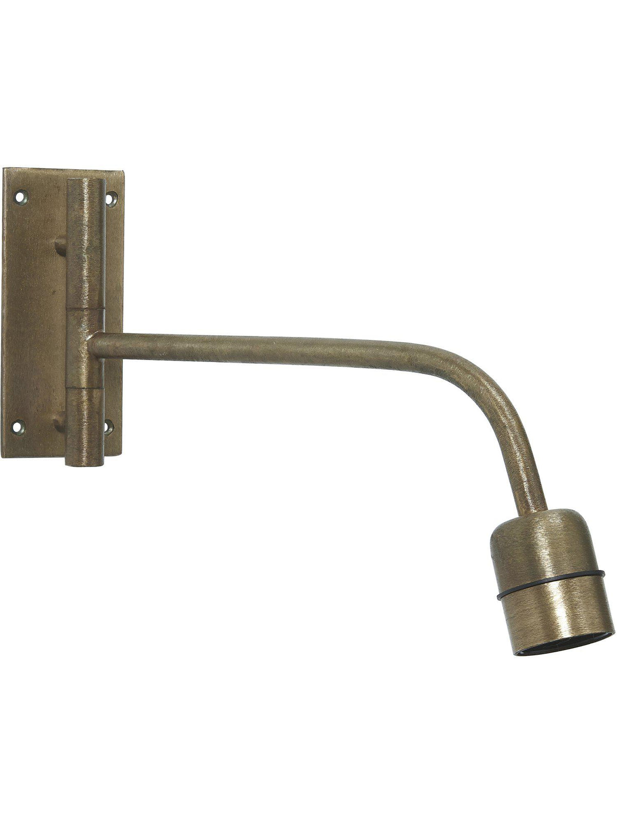 Anibe Lifestyle - Base Vägglampa Svängbar Beaten Gold IP20 34cm