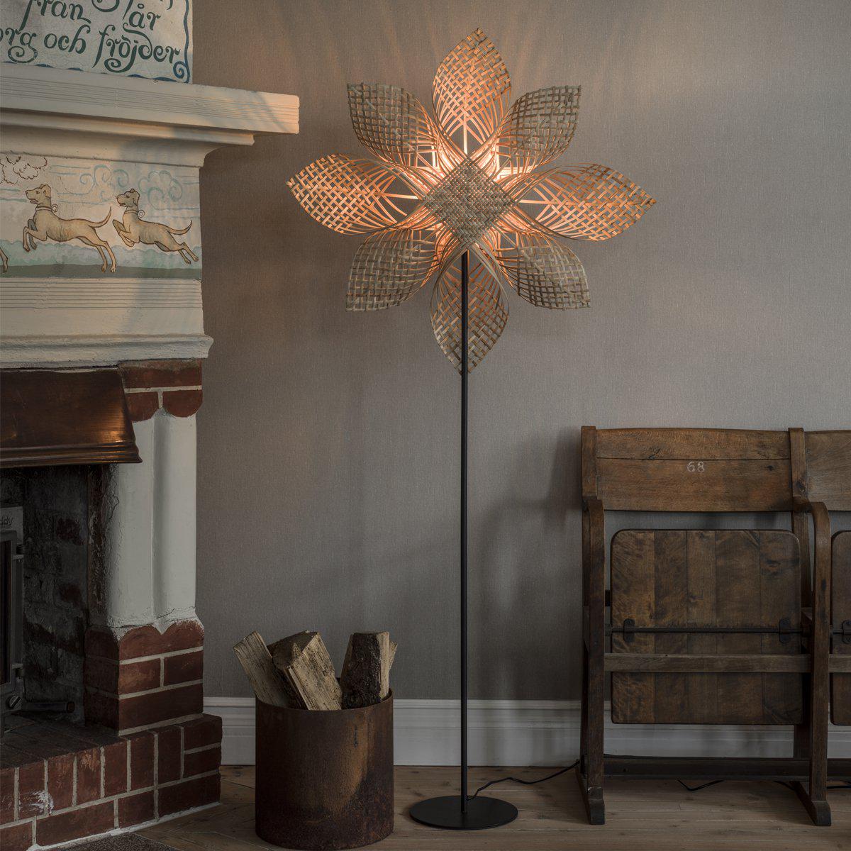 Base Lampfot Matt svart 55cm